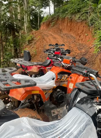 دراجات ATV في مغامرة جبلية وسط غابات بوكيت تايلند