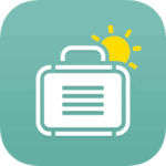 شعار تطبيق PackPoint لإنشاء قائمة تجهيزات السفر تلقائيًا حسب الوجهة والطقس ونوع الرحلة وهم من أهم تطبيقات تنظيم السفر 2026