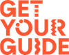 شعار GetYourGuide لحجز الجولات السياحية والأنشطة الترفيهية