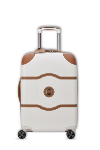 حقيبة DELSEY Chatelet Air 2.0 كاري أون أنيقة بلون عاجي مع عجلات دوّارة وتصميم كلاسيكي للمسافرين المهتمين بالأناقة