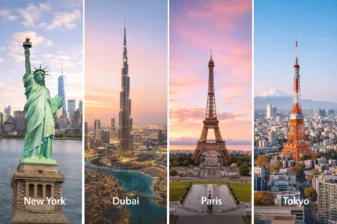 اكتشف أفضل المدن السياحية حول العالم للمسافرين العرب