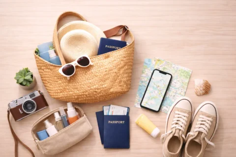 تحضيرات السفر الأساسية من سكة سفر تشمل أهم مستلزمات الرحلة وتنظيم الحقيبة