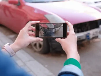 تصوير أضرار السيارة المستأجرة قبل الانطلاق في سراييفو