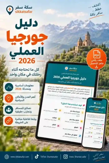 دليل جورجيا العملي 2026 من سكة سفر للمسافر العربي