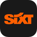 شعار تطبيق Sixt لتأجير السيارات وخدمات التنقل الذكية حول العالم