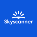 شعار تطبيق Skyscanner أرخص تطبيقات حجز الطيران 2026